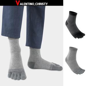 발렌티노크리스티 남성용 기능성 면100순면 포인트 줄무늬 중목 5켤레
