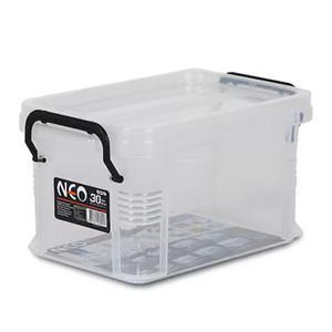 코멕스 KOMAX 네오박스 30 3L 다용도 수납 멀티 상자 정리함 대용량 폴딩박스 옷 장난감 리빙박스