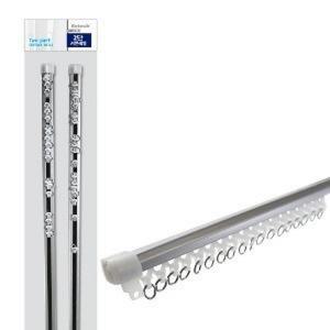 압축봉 암막 코텍 브라켓 설치 1272/레일 봉2단 (3mWaI)