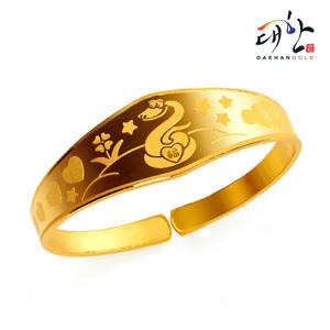 순금 돌팔찌 심플 뱀띠 11.25g 아기 조카 첫돌 백일 돌잔치 선물