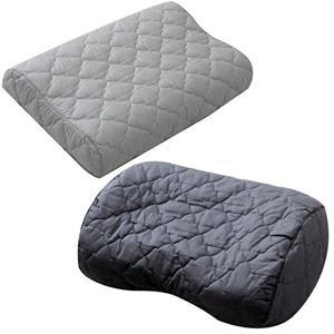 [바숨]순면 누빔 사계절 라텍스 베개커버 모음 굴곡형/땅콩형