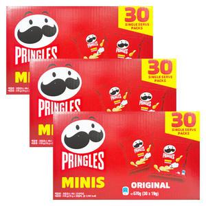 켈로그 프링글스 오리지날 미니 19g x 30개 x 3개