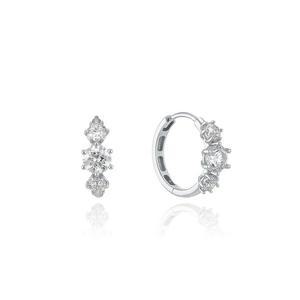 [로이드](센텀시티점)14K 쓰리스톤 0.25CT 다이아 원터치 귀걸이 LODP3020D