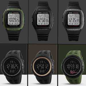 스포츠 디지털 시계 패션 손목 군인 행군 런닝 조깅ghi754
