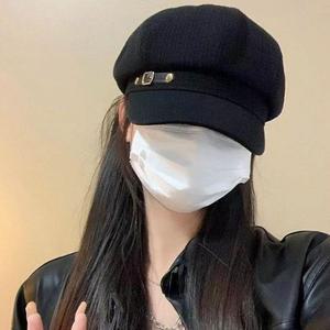 여성 팔각 베레모 클래식 화가모자 4컬러 빵모자