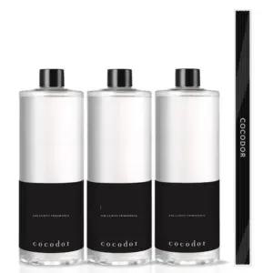 코코도르 디퓨저 리필 우디호텔 실내 향 500ml 3개 BNS