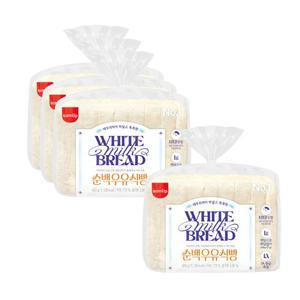 삼립 저당 순백우유식빵 420g 4봉