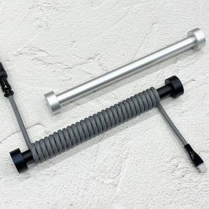 코일형 키보드 항공 케이블 빅 와인더 18cm 홀더 고정바 무게추 스틱 릴 정리함 기계식 게이밍