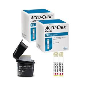 아큐첵 가이드 혈당 스트립 50매x2통 혈당측정지 당뇨 검사지 시험지