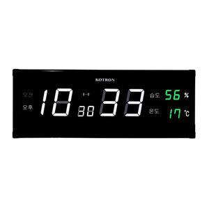 전자 벽걸이시계 KMG4050 거실 매장용 벽시계 코트론