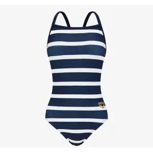 [아레나](대구신세계)여성 일반 마린 플레이어 원피스 크로스 스트랩백 수영복(A5BL1LO06)NVY(브라캡별도)