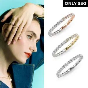 [도로시][SSG단독][도로시] 14k 모이사나이트 믹스 이터니티 반지(1.8mm)(9-13호)