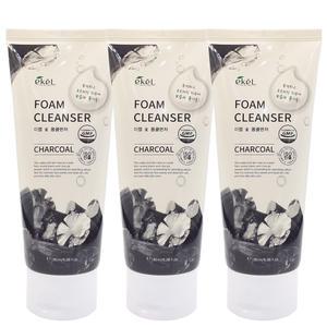 (3개)이켈 숯 폼 클렌저 180ml 클렌징폼