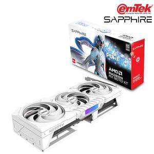 SAPPHIRE 라데온 RX 9070 XT PURE OC D6 16GB 그래픽카드 VGA