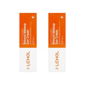 아이레놀 쌩얼크림 2.0 톤업크림 50ml 미백 주름 선크림 SPF50+ 2개