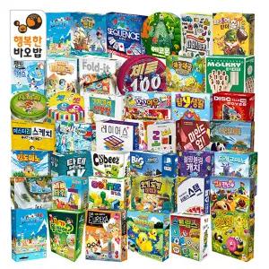 행복한바오밥 인기 보드게임 90종 BEST 모음전! 블리츠/코잉스/탐탐스쿨/정글 슬라이드/오키도키 원정대/셈셈/뒤집어줘 캡틴