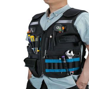 망사 작업조끼 목수 노가다 현장 고급 멀티포켓 정비 건설