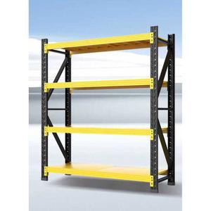 파렛트랙 중량랙 경량랙 조립식 프레임 5단 창고용 서브랙 150X60X200 검정 무볼트