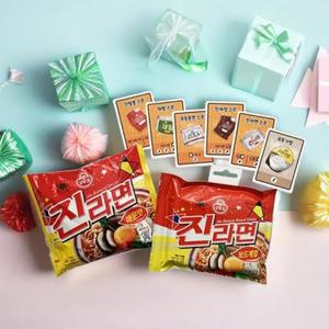 아스모디코리아 진라면 보드게임 라면 만들기 스프 재료 조합 카드놀이 여행용 어린이 가족