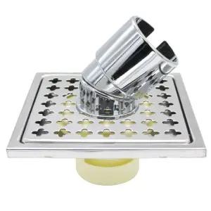 세탁겸용육가 100mm_배수구 캡 하수구 스텐 덮개 마개 유가 육가 하수구덮개 하수구마개