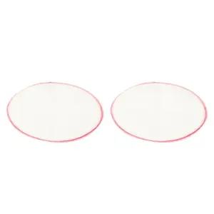 휴스톰 물걸레청소기 전용 1회용청소포 부착패드 2장/원형/걸레/스팀/청소기/패드/물걸레/청소/극세사/밀대