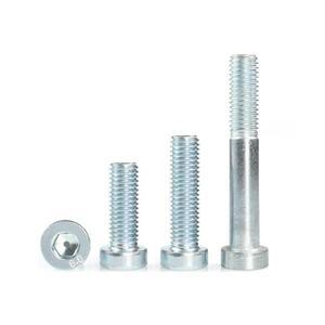 8.8 블랙 또는 아연 DIN7984 육각 소켓 얇은 로우 쇼트 프로파일 헤드 알렌 캡 나사 M3M4M5M6M8M10M12 등급