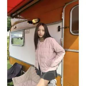 내셔널지오그래픽 NATIONALGEOGRAPHIC N254WDW920 여성 헤론 U넥 경량 구스다운 점퍼 PINK N254WDW920022 3