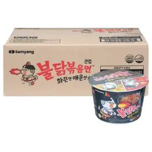 삼양 불닭볶음면 큰컵 105g 16개