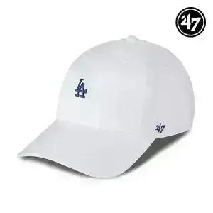 47브랜드 LA 다저스 스몰 로고 MLB 엠엘비 볼캡 야구 모자 B-BSRNR12GWS-WHA