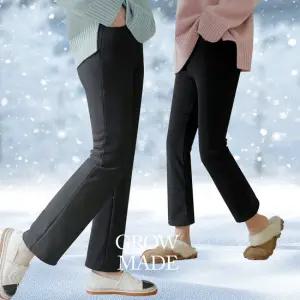 그로우앤더 [빠른배송] 밍크기모 질수없는 텐션 키큰키작 부츠컷 팬츠