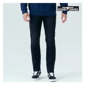 [뱅뱅] 남성 릴렉스 울트라 스트레치 밴딩데님_블랙