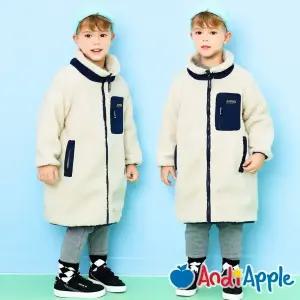 [앤디애플] NEW따숩뽀글보아플리스롱코트