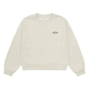 [에꼴리에] 여자 겨울이월 오트밀 사카리바 크롭맨투맨티(23D5482)