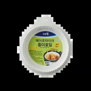 크린랩 에어프라이어 종이호일 접시형 중 30매