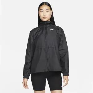 [나이키]국내매장판 나이키 바람막이 여성 에센셜 리펠 우븐 후디 재킷 DM6180-010 PNA2508