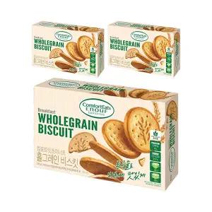컴포트잇츠이너프 홀그레인 비스킷 376g, 3개