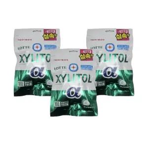 롯데웰푸드 자일리톨 알파 195g 리필 x 3봉