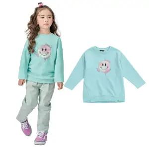 스마일 언발 롱 맨투맨 (G27KAT070-T)