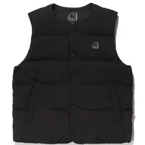 국내매장정품 노르디스크 패딩 점퍼 베이스캠프 크리스탈다운 라이트베스트 (Black) 깊은모자 야구모자 머