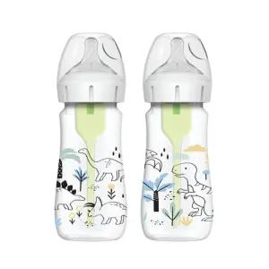 닥터브라운 젖병 배앓이 방지 와이드넥 디노 270ml 2P