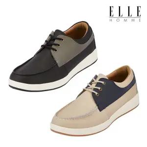 [엘르][엘르]남성 클래식 보트슈즈캐주얼화구두_2종택1