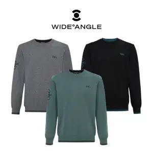 [와이드앵글](하남점)25년 FW 남성 TO 에센셜 가을 라운드 스웨터 WMU25K91 블랙(Z1) 그레이(MK) 올리브...