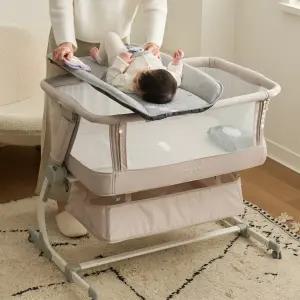 리안 드림콧 신생아 유아침대 풀세트 아기침대+기저귀 교환대