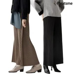 (신세계 단독기획)(백화점 동일!) 25FW 플리츠미 모션 슬릿 플리츠 팬츠 (직)