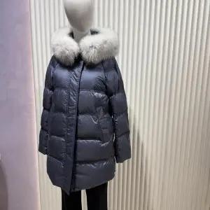 [올리비아로렌] MG01 후드 폭스퍼 구스점퍼 신선도원몰 VVCKD3WA361 (S41095862)