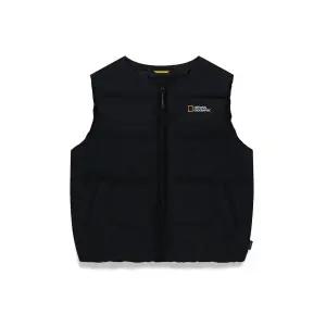 내셔널지오그래픽 키즈 K254UDV910 헤론 경량 구스 다운 베스트 CARBON BLACK 837180