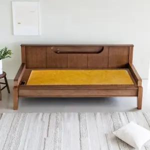 현대의료기 온열가구 1003SF 3인용소파 황토흙 흙소파