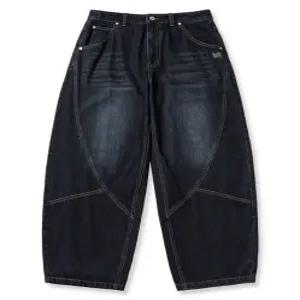 브라운브레스 W 태그 배기 데님 팬츠 B1 BKFWPAW01 BL ID