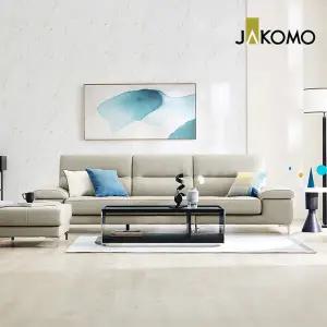 [자코모] 노바 4인 피아나 이태리 통가죽 천연면피 소가죽 소파+스툴+쿠션2개