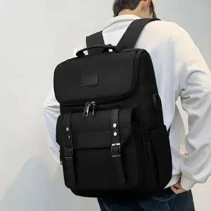 남성백팩 남성 옥스포드 멀티 다용도 포켓 노트북 백팩 학생
